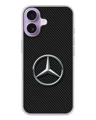 Чохол для iPhone 17 з картинкою «Карбоновий Mercedes стиль»