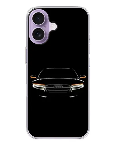 Чохол для iPhone 17 з картинкою «Audi — нічний контур»