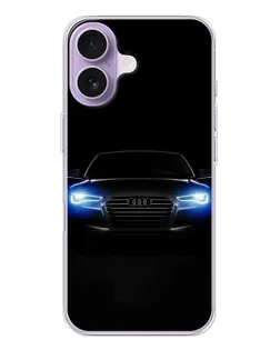 Чохол для iPhone 17 з картинкою «Audi в неоні»