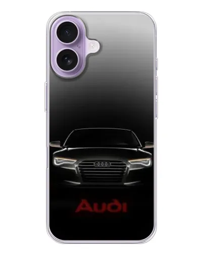 Чохол для iPhone 17 з картинкою «Audi — градієнтний контур»