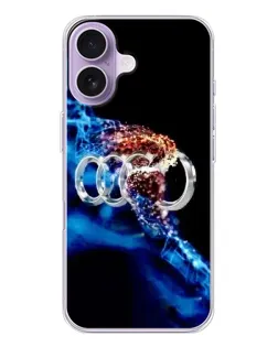 Чохол для iPhone 17 з картинкою «Енергія лого Audi»