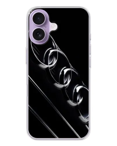 Чохол для iPhone 17 з картинкою «Audi — абстрактні кільця»