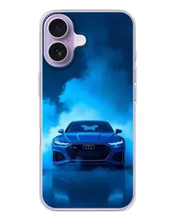 Чохол для iPhone 17 з картинкою «Audi — блакитна енергія»