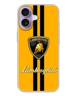 Чохол для iPhone 17 з картинкою «Lamborghini Stripe жовтий» Чохол для iPhone 17 з картинкою «Lamborghini Stripe жовтий»