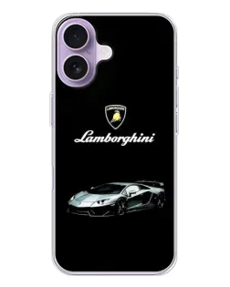 Чохол для iPhone 17 з картинкою «Логотип Lamborghini класика»