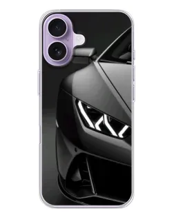 Чохол для iPhone 17 з картинкою «Lamborghini фари деталізація»