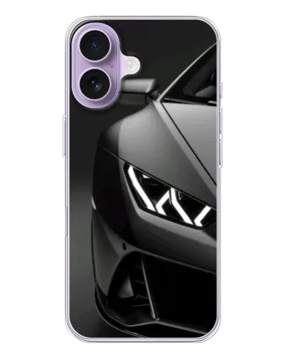 Чохол для iPhone 17 з картинкою «Lamborghini фари деталізація»
