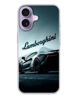 Чохол для iPhone 17 з картинкою «Класичний Lamborghini надпис»