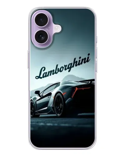 Чохол для iPhone 17 з картинкою «Класичний Lamborghini надпис»