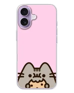 Чохол для iPhone 17 з картинкою «Pusheen та печиво» Чохол для iPhone 17 з картинкою «Pusheen та печиво»