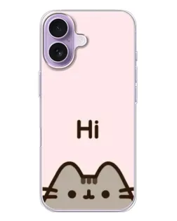 Чохол для iPhone 17 з картинкою «Пушин каже Hi»