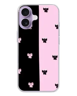 Чохол для iPhone 17 з картинкою «Контрастні банти»
