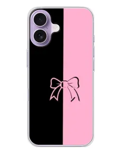 Чохол для iPhone 17 з картинкою «Половинки банту»
