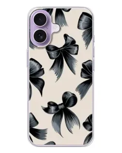 Чохол для iPhone 17 з картинкою «Банти Coquette»
