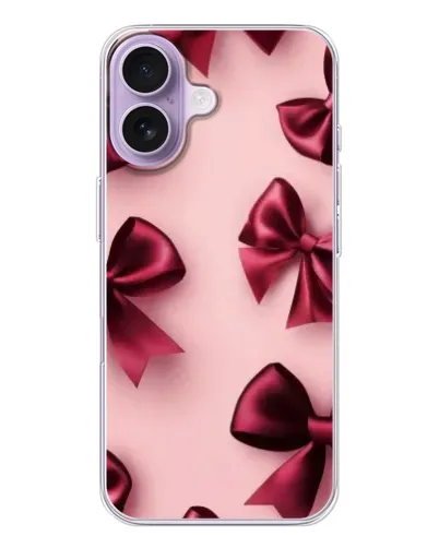 Чохол для iPhone 17 з картинкою «Бордовий атлас» Чохол для iPhone 17 з картинкою «Бордовий атлас»