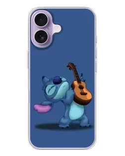 Чехол для iPhone 17 с картинкой «Стич с укулеле» Чехол для iPhone 17 с картинкой «Стич с укулеле»