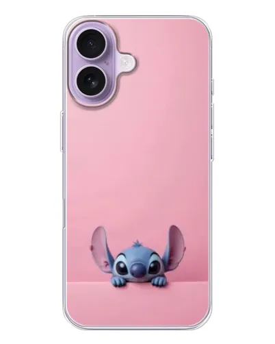 Чехол для iPhone 17 с картинкой «Stitch выглядывает» Чехол для iPhone 17 с картинкой «Stitch выглядывает»