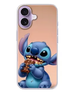 Чехол для iPhone 17 с картинкой «Стич ест шоколад» Чехол для iPhone 17 с картинкой «Стич ест шоколад»