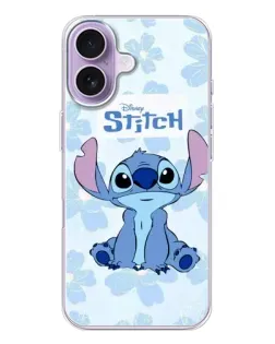 Чехол для iPhone 17 с картинкой «Stitch среди цветов» Чехол для iPhone 17 с картинкой «Stitch среди цветов»