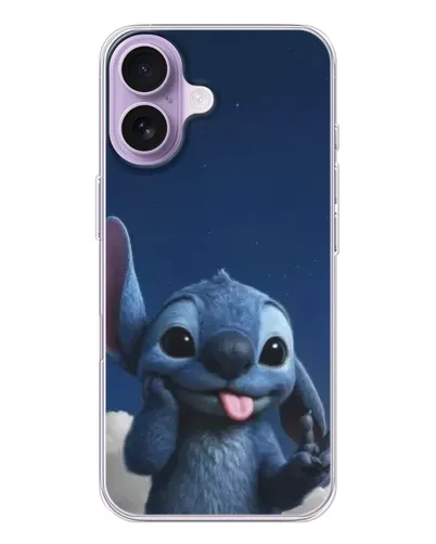 Чехол для iPhone 17 с картинкой «Стич в облаках» Чехол для iPhone 17 с картинкой «Стич в облаках»