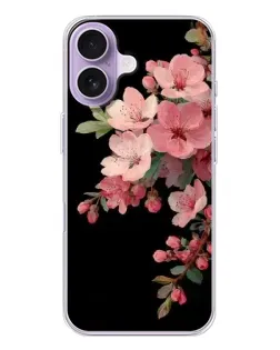 Чохол для iPhone 17 з картинкою «Рожева гілка сакури»