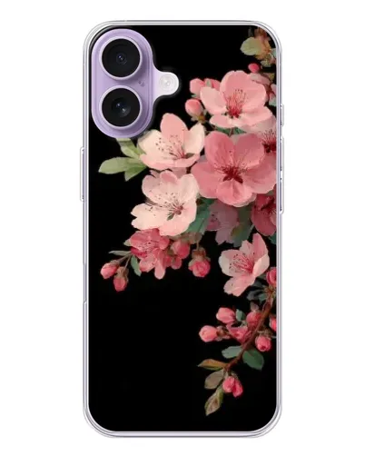 Чохол для iPhone 17 з картинкою «Рожева гілка сакури»