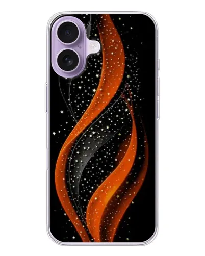 Чохол для iPhone 17 з картинкою «Вогняна зоряна хвиля»