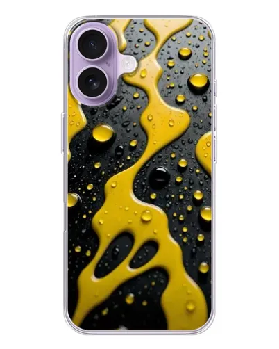 Чохол для iPhone 17 з картинкою «Рідке жовте золото»