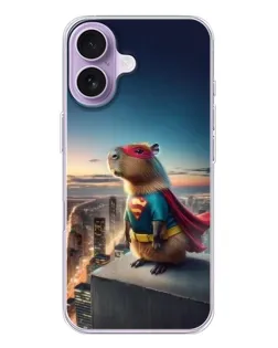 Чохол для iPhone 17 з картинкою «Капі-мен супергерой»