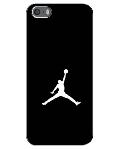 Чехол для iPhone 5 / 5s / SE с картинкой «Jordan Silhouette»