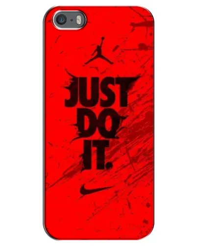 Чехол для iPhone 5 / 5s / SE с картинкой «Nike Just Do It»