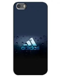 Чехол для iPhone 5 / 5s / SE с картинкой «Adidas Water Drops»