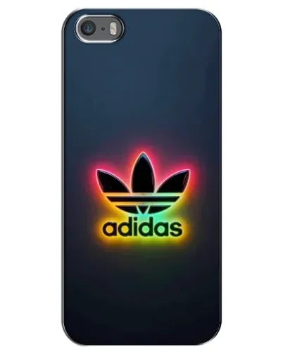 Чехол для iPhone 5 / 5s / SE с картинкой «Неоновый Adidas» Чехол для iPhone 5 / 5s / SE с картинкой «Неоновый Adidas»
