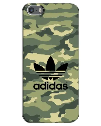 Чехол для iPhone 5 / 5s / SE с картинкой «Милитари стиль Adidas» Чехол для iPhone 5 / 5s / SE с картинкой «Милитари стиль Adidas»