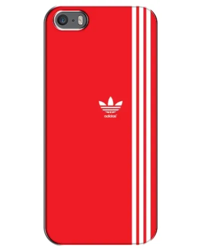 Чехол для iPhone 5 / 5s / SE с картинкой «Красный минимализм Adidas» Чехол для iPhone 5 / 5s / SE с картинкой «Красный минимализм Adidas»