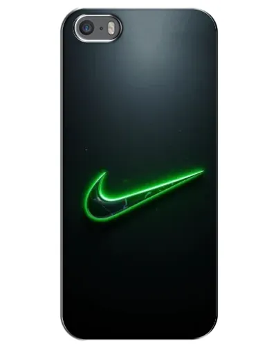 Чехол для iPhone 5 / 5s / SE с картинкой «Неоновый контур Nike» Чехол для iPhone 5 / 5s / SE с картинкой «Неоновый контур Nike»