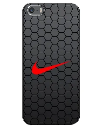 Чехол для iPhone 5 / 5s / SE с картинкой «Nike — карбоновая сетка» Чехол для iPhone 5 / 5s / SE с картинкой «Nike — карбоновая сетка»