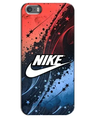 Чехол для iPhone 5 / 5s / SE с картинкой «Градиентный принт Найк» Чехол для iPhone 5 / 5s / SE с картинкой «Градиентный принт Найк»