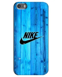 Чехол для iPhone 5 / 5s / SE с картинкой «Голубое дерево Nike»