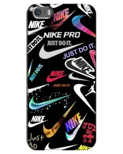 Чехол для iPhone 5 / 5s / SE с картинкой «Nike — роскошь»