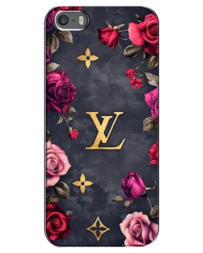 Чехол для iPhone 5 / 5s / SE с картинкой «Цветочный Louis Vuitton» Чехол для iPhone 5 / 5s / SE с картинкой «Цветочный Louis Vuitton»