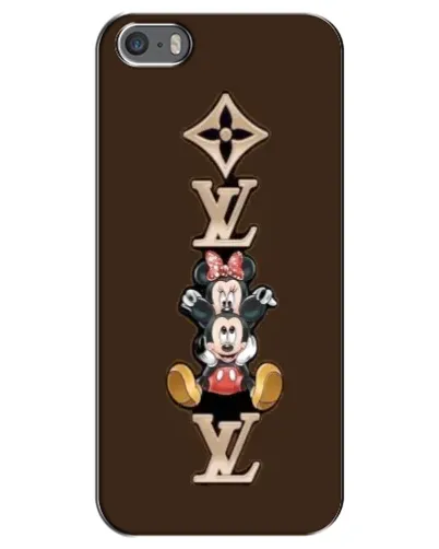 Чехол для iPhone 5 / 5s / SE с картинкой «LV и Микки Маус» Чехол для iPhone 5 / 5s / SE с картинкой «LV и Микки Маус»