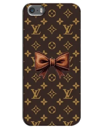 Чехол для iPhone 5 / 5s / SE с картинкой «LV с бантом» Чехол для iPhone 5 / 5s / SE с картинкой «LV с бантом»
