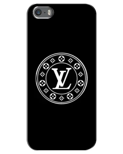 Чехол для iPhone 5 / 5s / SE с картинкой «LV — печать стиля» Чехол для iPhone 5 / 5s / SE с картинкой «LV — печать стиля»