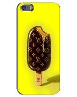 Чехол для iPhone 5 / 5s / SE с картинкой «Мороженое от LV»
