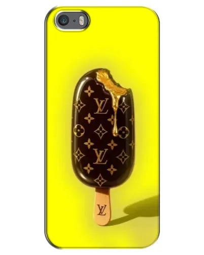 Чехол для iPhone 5 / 5s / SE с картинкой «Мороженое от LV» Чехол для iPhone 5 / 5s / SE с картинкой «Мороженое от LV»