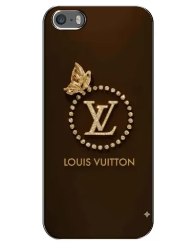 Чехол для iPhone 5 / 5s / SE с картинкой «LV — золотая печать» Чехол для iPhone 5 / 5s / SE с картинкой «LV — золотая печать»