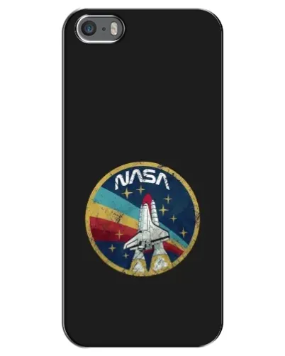 Чехол для iPhone 5 / 5s / SE с картинкой «NASA — эмблема миссии» Чехол для iPhone 5 / 5s / SE с картинкой «NASA — эмблема миссии»
