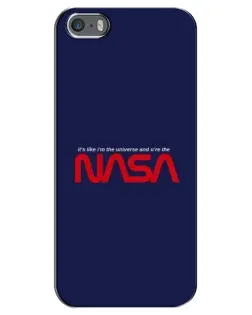 Чехол для iPhone 5 / 5s / SE с картинкой «NASA — глубокий космос»