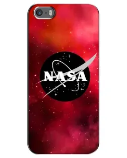 Чехол для iPhone 5 / 5s / SE с картинкой «NASA — красная туманность» Чехол для iPhone 5 / 5s / SE с картинкой «NASA — красная туманность»